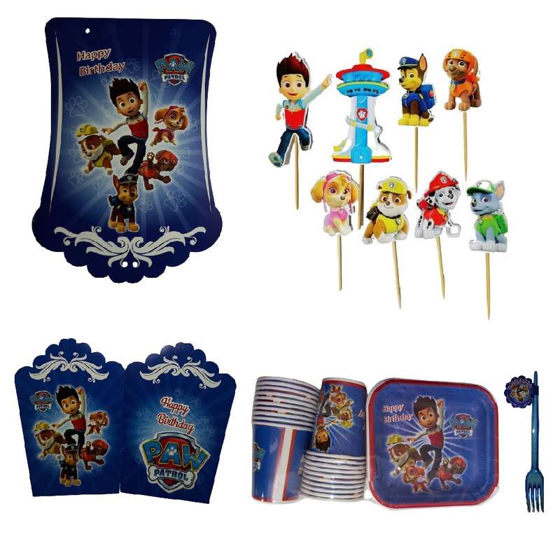 مجموعه 79 عددی تم تولد طرح سگ های نگهبان