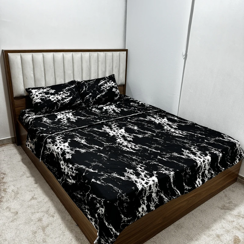 سرویس روتختی ناتوسا مدل ابر و بادی کد 180 دو نفره چهار تکه