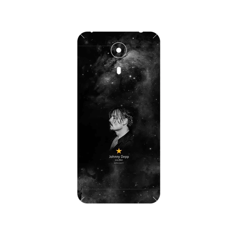 برچسب پوششی ماهوت مدل Johnny Depp مناسب برای گوشی موبایل جی ال ایکس Aria