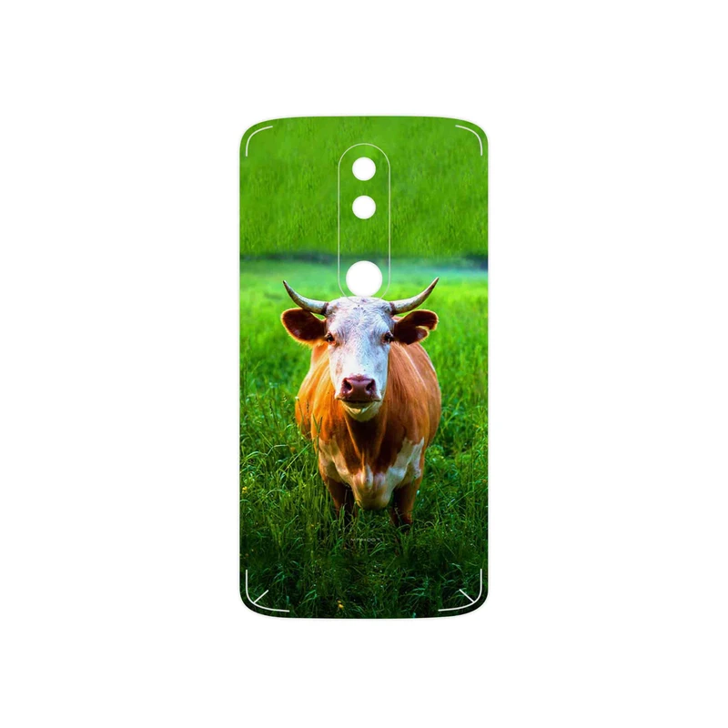 برچسب پوششی ماهوت مدل Cow مناسب برای گوشی موبایل موتورولا Moto X Force