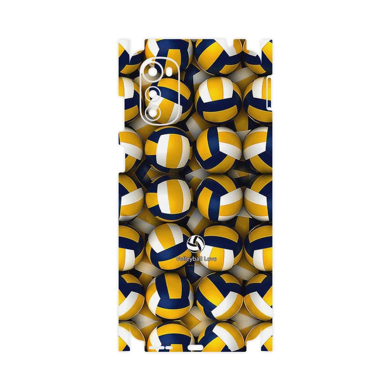 برچسب پوششی ماهوت مدل Volleyball-FullSkin مناسب برای گوشی موبایل موتورولا Moto E32s