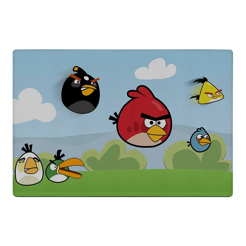 ماوس پد مخصوص بازی زیگ زاگ  طرح angry birds کد 4107