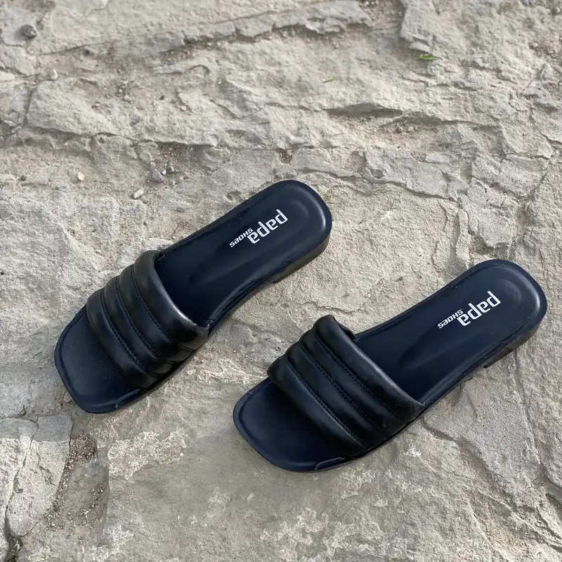 دمپایی زنانه پاپا مدل طبی پرسی کد Bk-900002