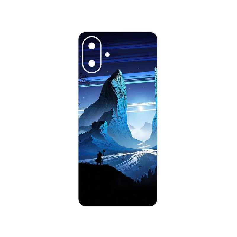 برچسب پوششی ماهوت مدل Blue Mountains Digital Art مناسب برای گوشی موبایل سامسونگ Galaxy A07