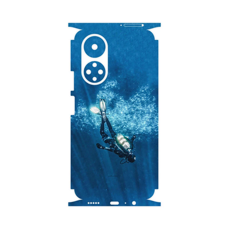 برچسب پوششی ماهوت مدل Scuba-Diving-FullSkin مناسب برای گوشی موبایل آنر X7