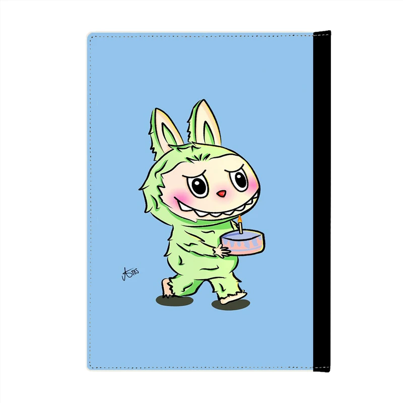 کلاسور پاد آفرین مدل فانتزی کارتونی طرح لبوبو کیوت بامزه ترند کد p348