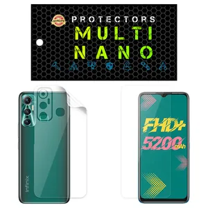 Multi Nano X-SFT Screen Protector For Infinix Hot 11 with back skin