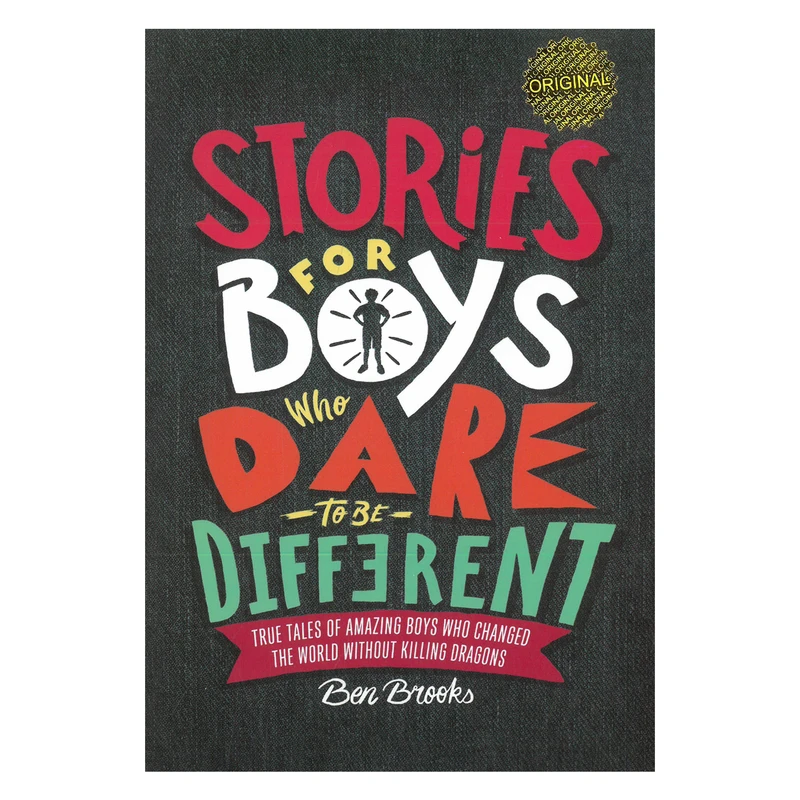کتاب Stories for boys who dare to be different اثر Ben brooks انتشارات مات