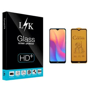 محافظ صفحه نمایش سرامیکی ال کی مدل Hard glass مناسب برای گوشی موبایل شیائومی Redmi 8