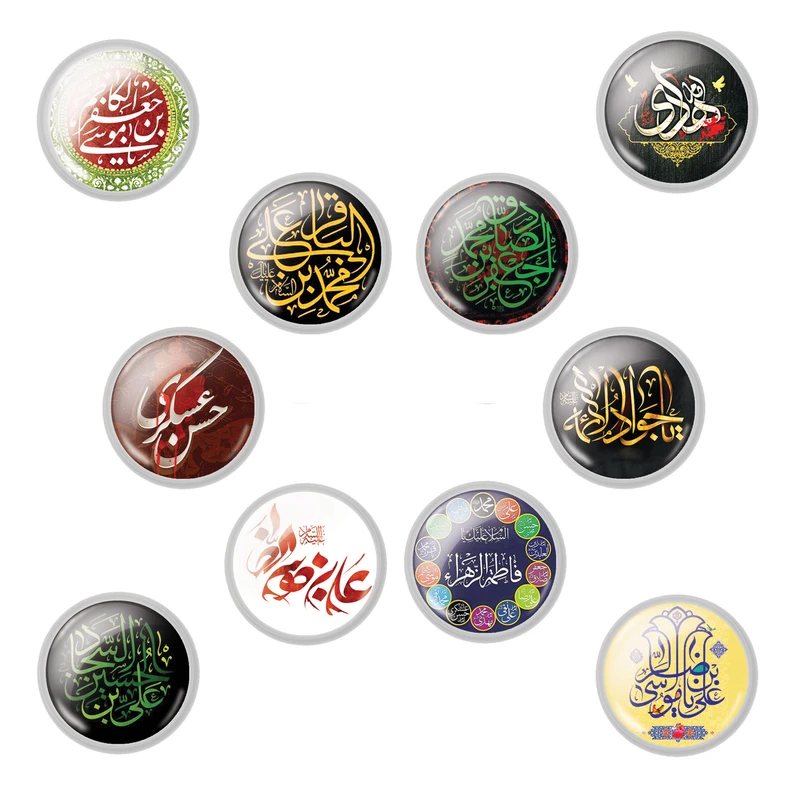 پیکسل مدل ائمه کد 02 مجموعه 10 عددی