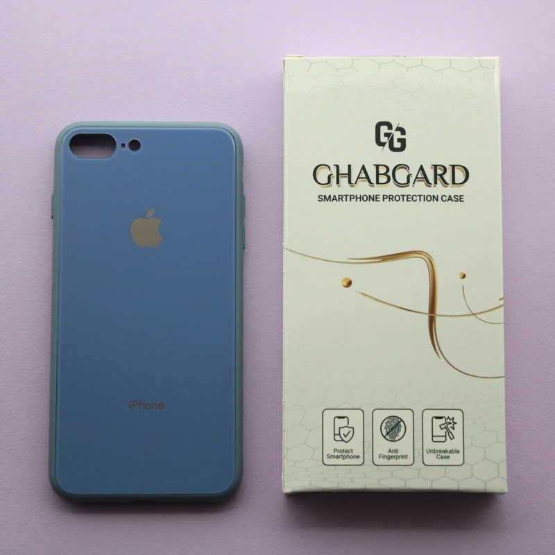 کاور قاب گارد مدل پشت گلس ساده مناسب برای گوشی موبایل اپل iPhone 7 plus / 8 plus