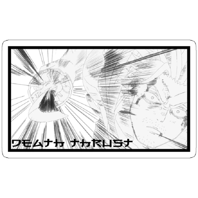 استیکر لپ تاپ مدل Yami Sukehiro Sword Slash Death Thrust