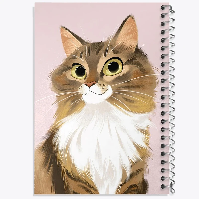 دفتر لیست خرید 50 برگ خندالو طرح گربه کد 28234