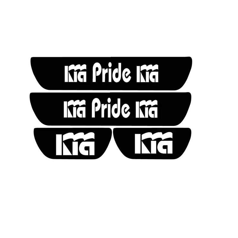 برچسب پارکابی خودرو صفا کد 69 مناسب برای پراید مجموعه 4 عددی