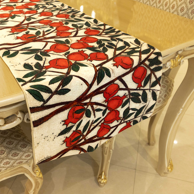 رانر طرح باغ انار کد RGPom42133 رانر طرح باغ انار کد RGPom42133
