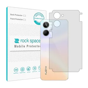 Rock space HyGEL model Transparent phone back protector suitable for Realme 10 mobile phone