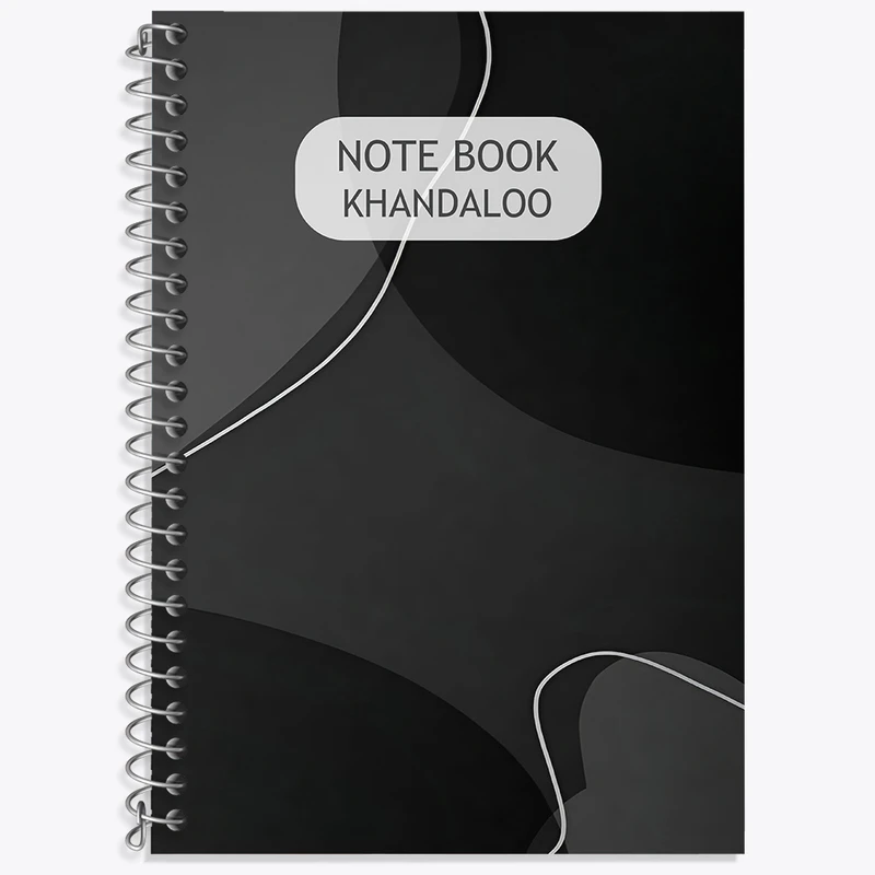 دفتر لغت 50 برگ خندالو طرح مینیمال کد N2736