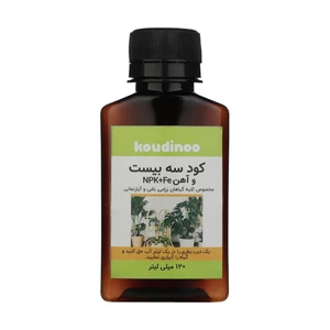 کود تقویتی مایع 20-20-20 و آهن مدل k-12 حجم 120 میلی لیتر