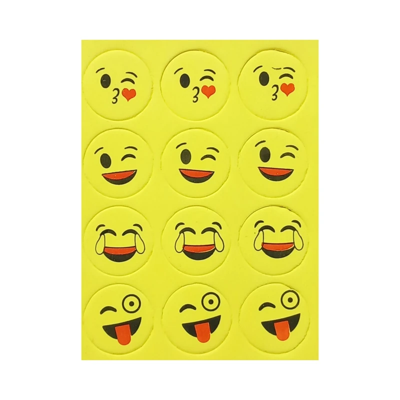 تخته پاک کن مدل مغناطیسی طرح ایموجی کد 0001 بسته 12 عددی