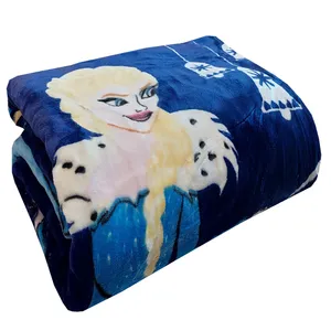 پتو نرمینه بافت مدل نرمین طرح عروسکی کد 03 سایز 160x220 سانتی متر
