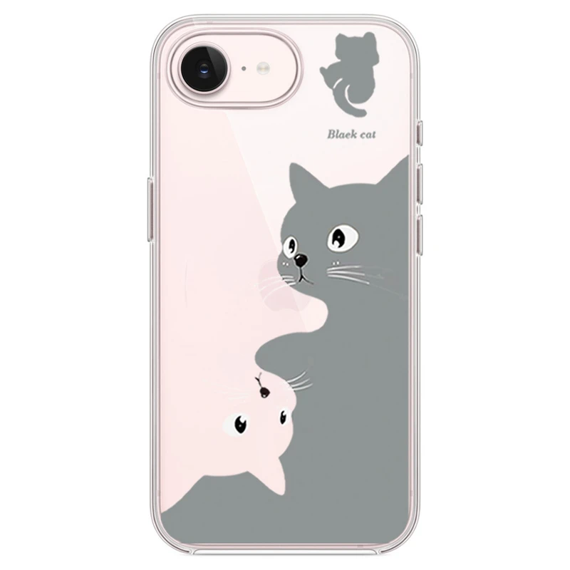 کاورطرح Cat مناسب برای گوشی موبایل اپل iPhone 16e