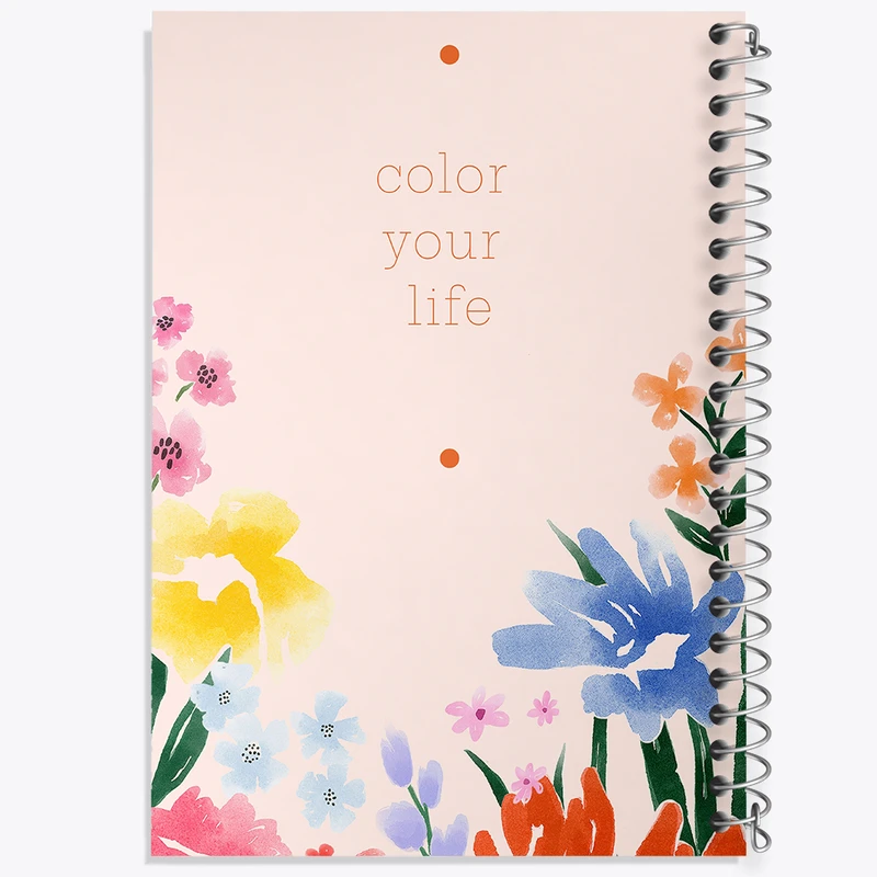 دفتر مشق 100 برگ خندالو طرح Color Your Life کد N2315