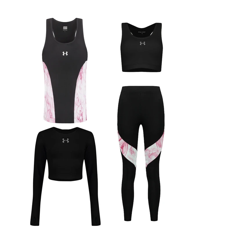 ست چهار تکه لباس ورزشی زنانه مدل 1801-8101-1401-63