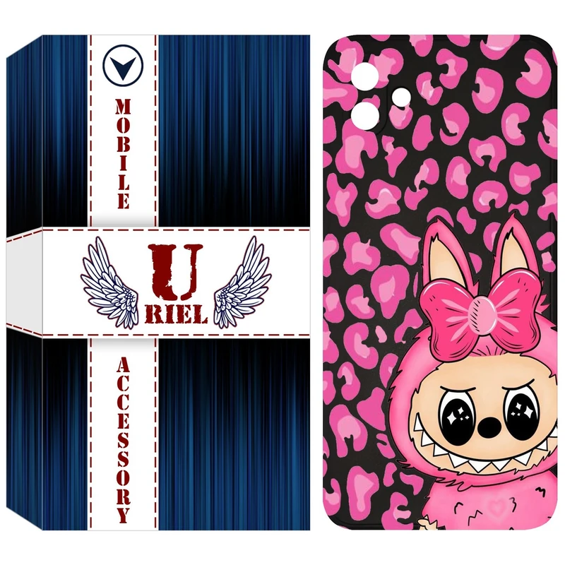 کاور یوریل مدل KSH کد 107 طرح عروسک لبوبو مناسب برای گوشی موبایل سامسونگ Galaxy A05