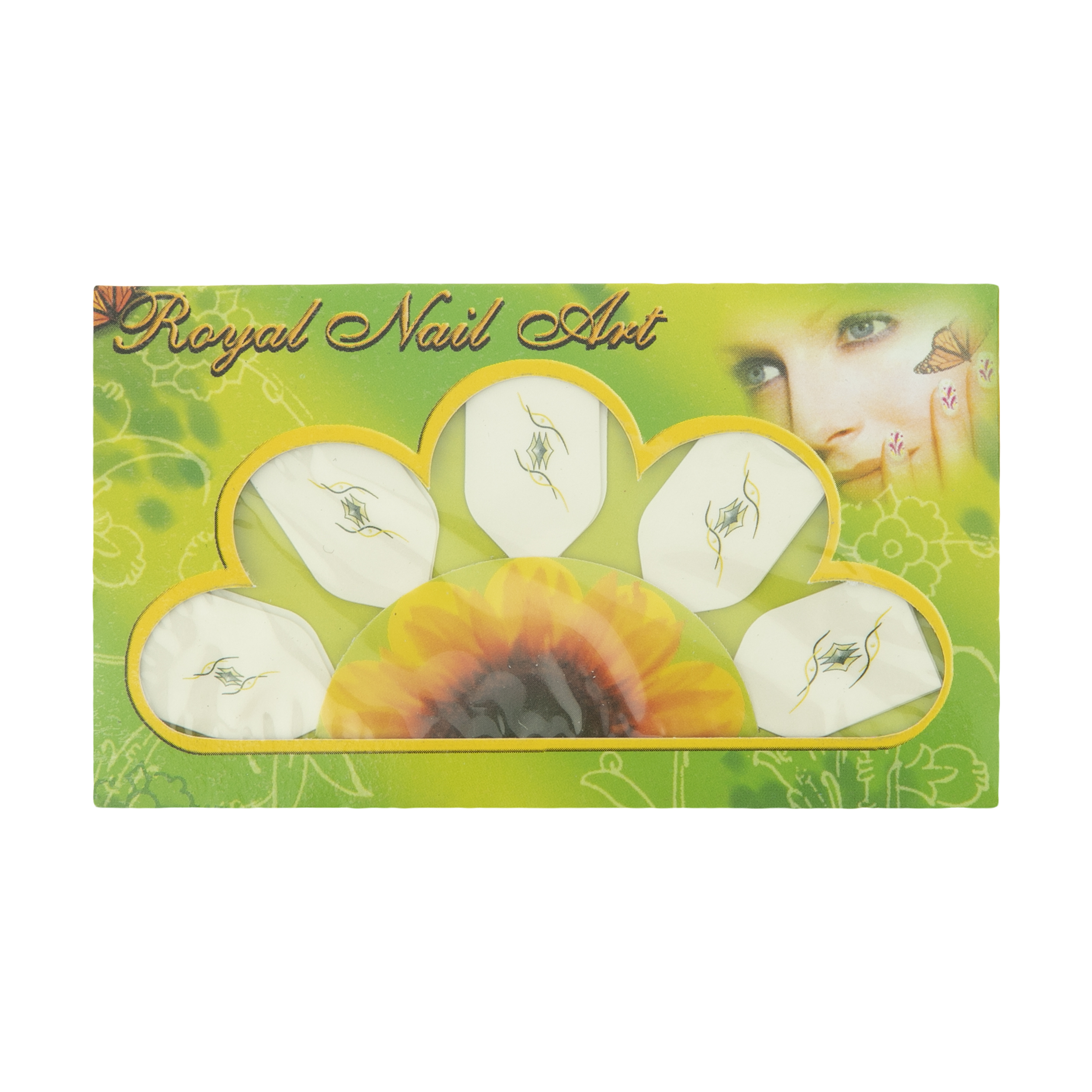 برچسب لنز ناخن مدل 02