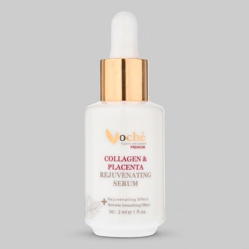 سرم ضد چروک پوست وچه مدل collagen مناسب انواع پوست حجم 30 میلی‌لیتر