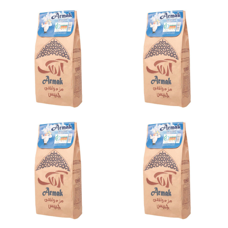 چیپس نمکی آرمک - 130 گرم مجموعه 4 عددی