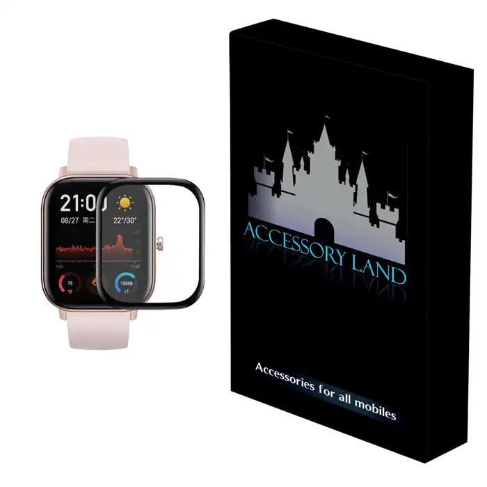 محافظ صفحه نمایش اکسسوری لند مدل PMMA مناسب برای ساعت هوشمند شیائومی Amazfit GTS 2 mini