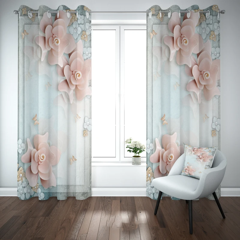 پرده مدل b1434 سایز 140×280 سانتی متر