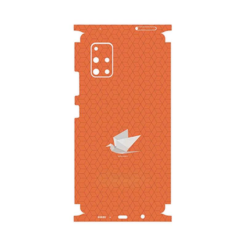 برچسب پوششی ماهوت مدل Minimalist origami bird-FullSkin مناسب برای گوشی موبایل سامسونگ Galaxy A71 5G