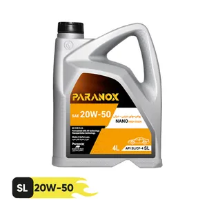 روغن موتور خودرو پارانوکس مدل 20W-50 SL حجم 4 لیتر