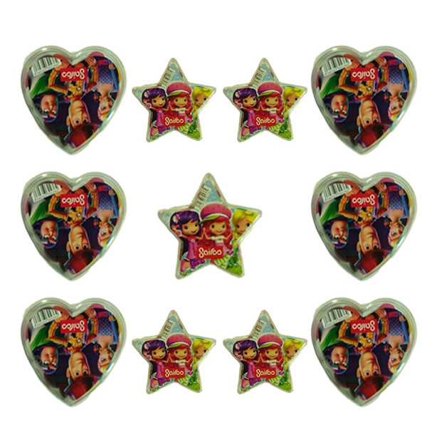 اسمارتیز قلب و ستاره سایرو بسته 11 عددی