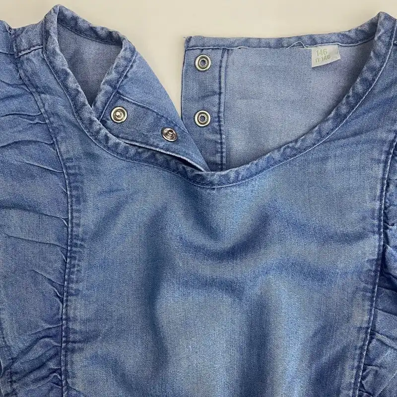 سرهمی جین دخترانه پوکو پیانو مدل 15938949