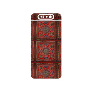 MAHOOT Embroidered Rug Cover Sticker for Samsung Galaxy A80