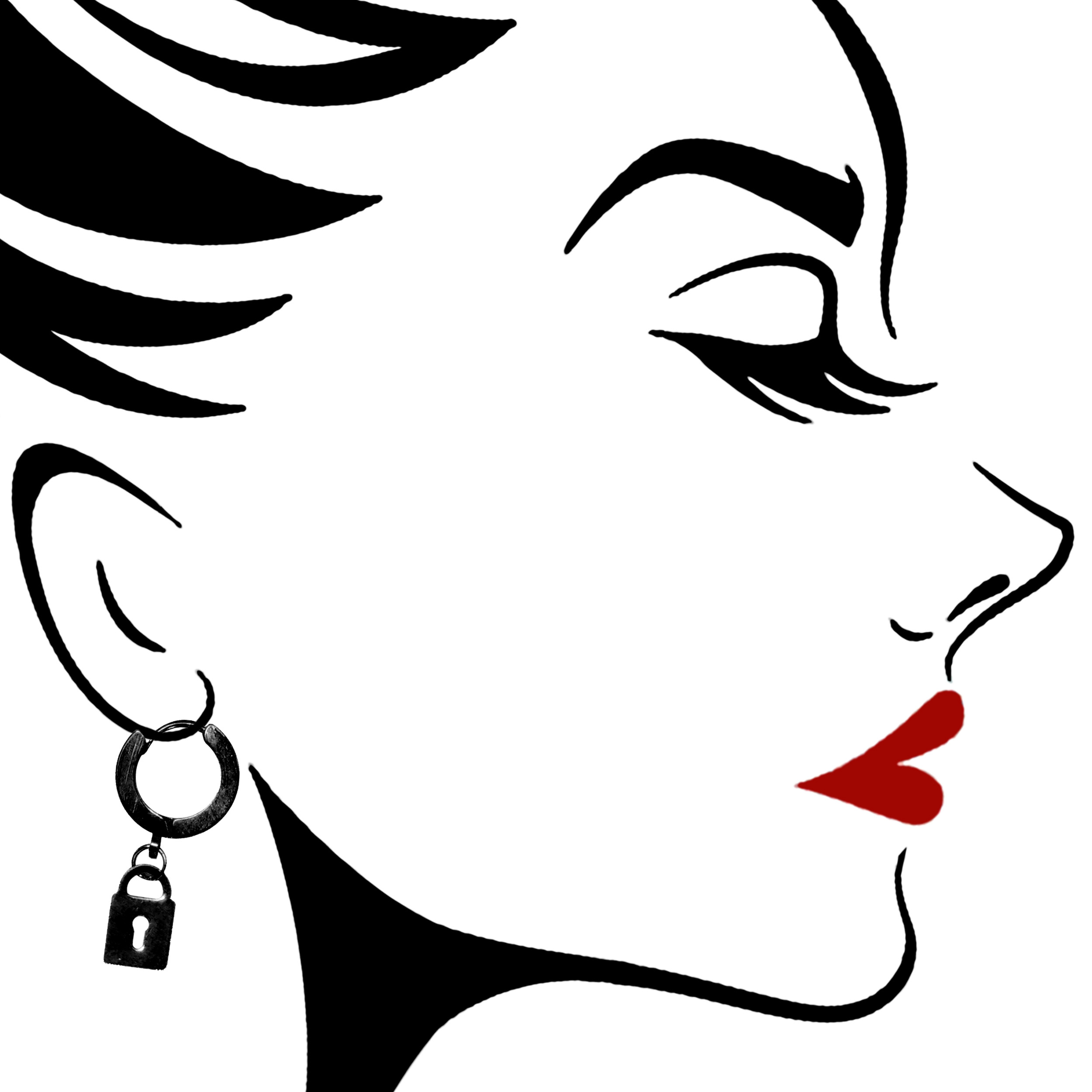 گوشواره زنانه طرح قفل و کلید کد RKH_1408 گوشواره زنانه طرح قفل و کلید کد RKH_1408