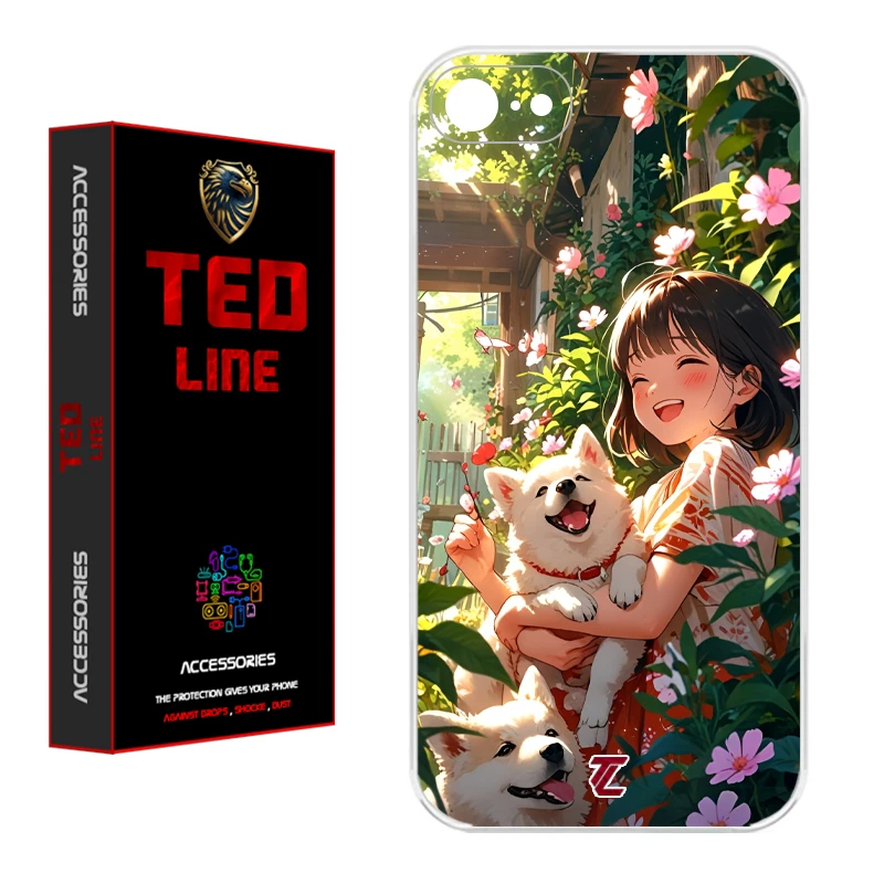 کاور تدلاین طرح سگ کد 1177 مناسب برای گوشی موبایل اپل Iphone 7 / 8 / SE 2020