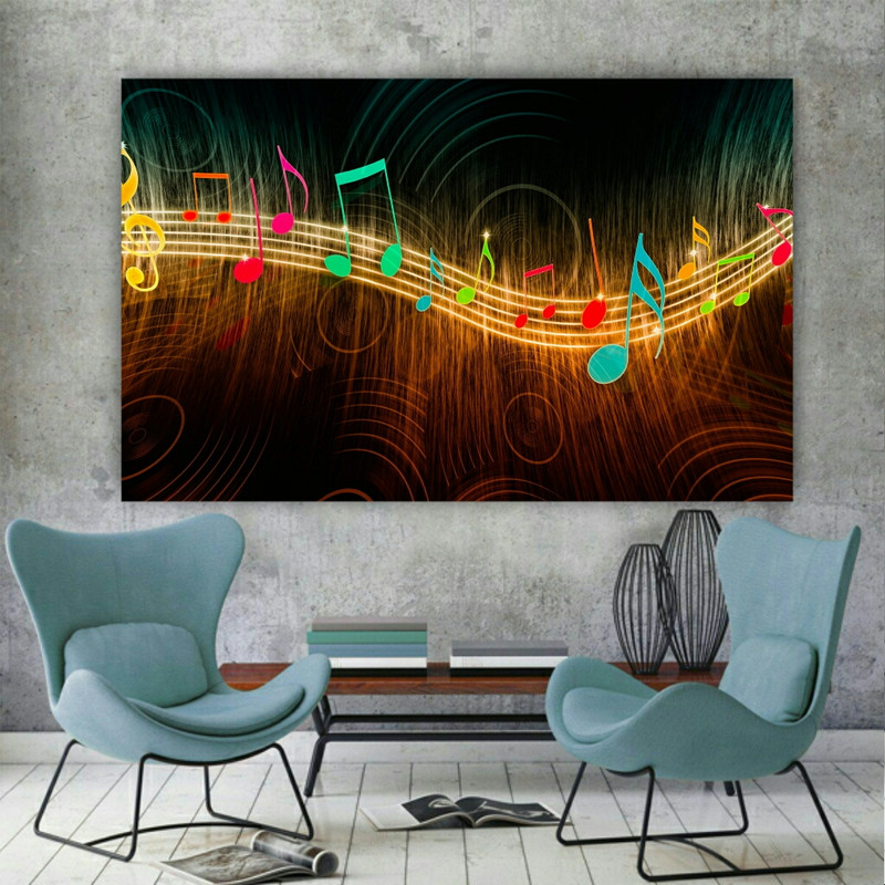 پوستر مدل نت موسیقی کد AR1600