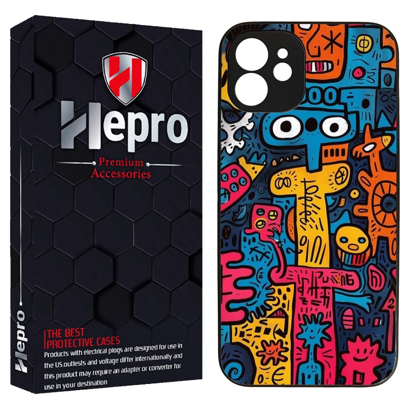 کاور هپرو طرح فانتزی مدل TPU مناسب برای گوشی موبایل اپل IPHONE 12