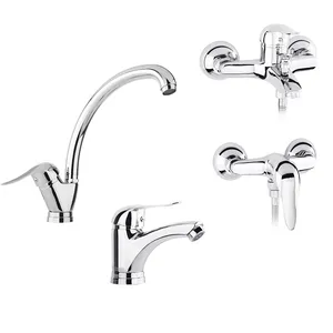 ست شیرآلات زرگر مدل دریا کد op1947 مجموعه 4 عددی