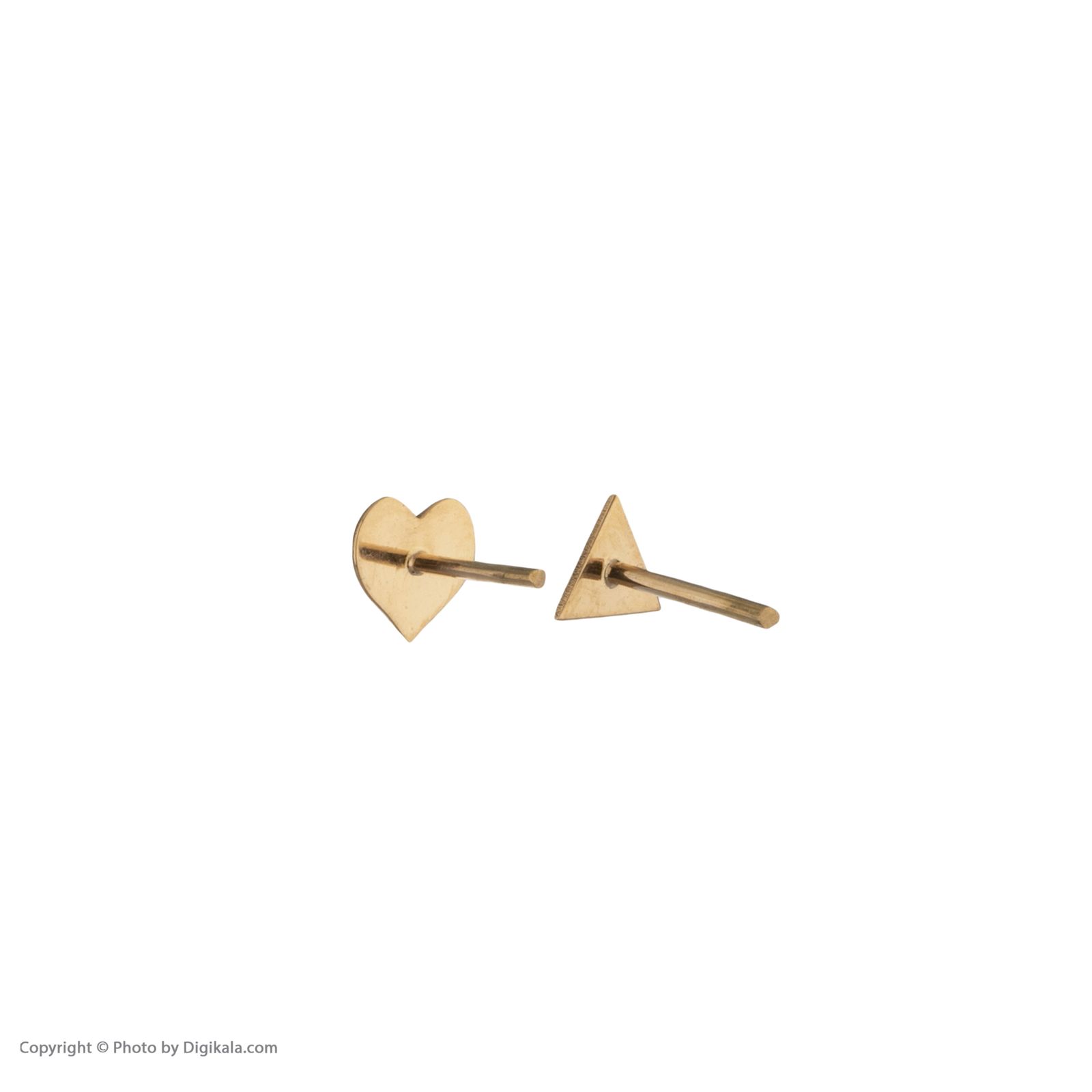 گوشواره طلا 18 عیار زنانه پرسته مدل WE560 - - 4