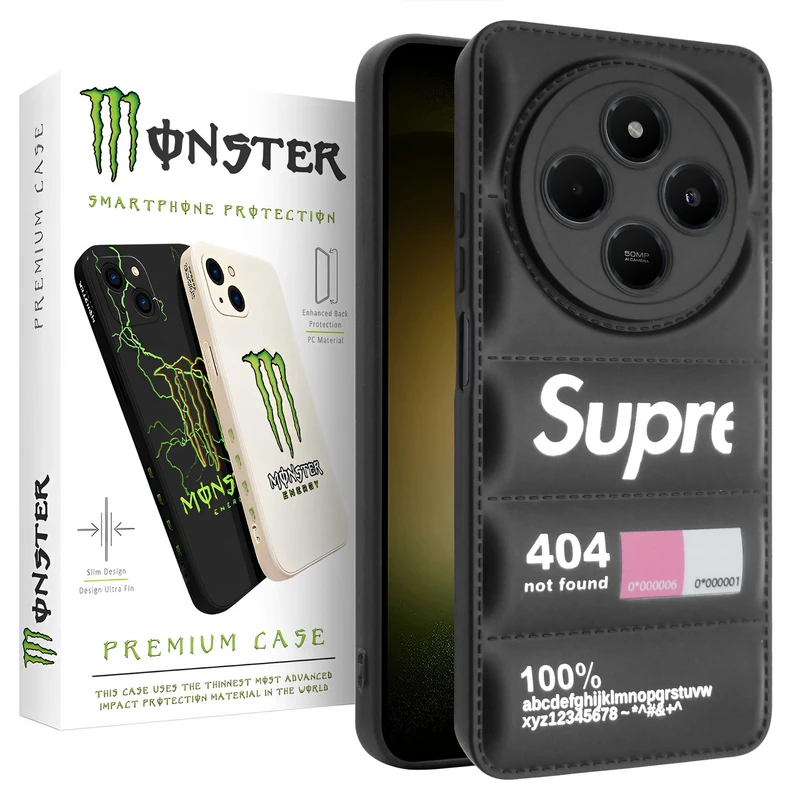 کاور مانستر مدل Pufer Jacket مناسب برای گوشی موبایل شیائومی Redmi 14C / Poco C75