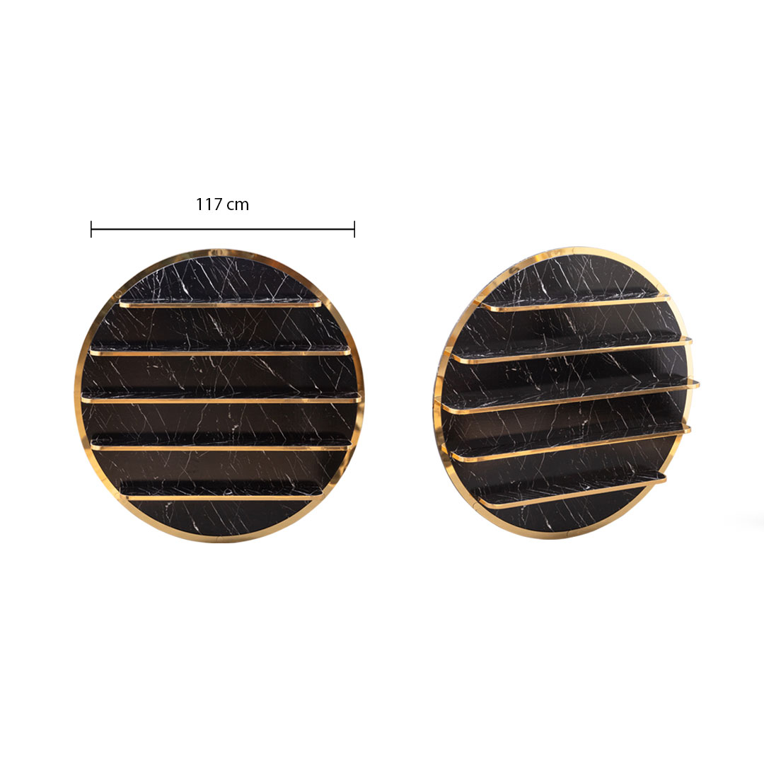 استند لاک ناخن مدل دیواری وکیوم دایره