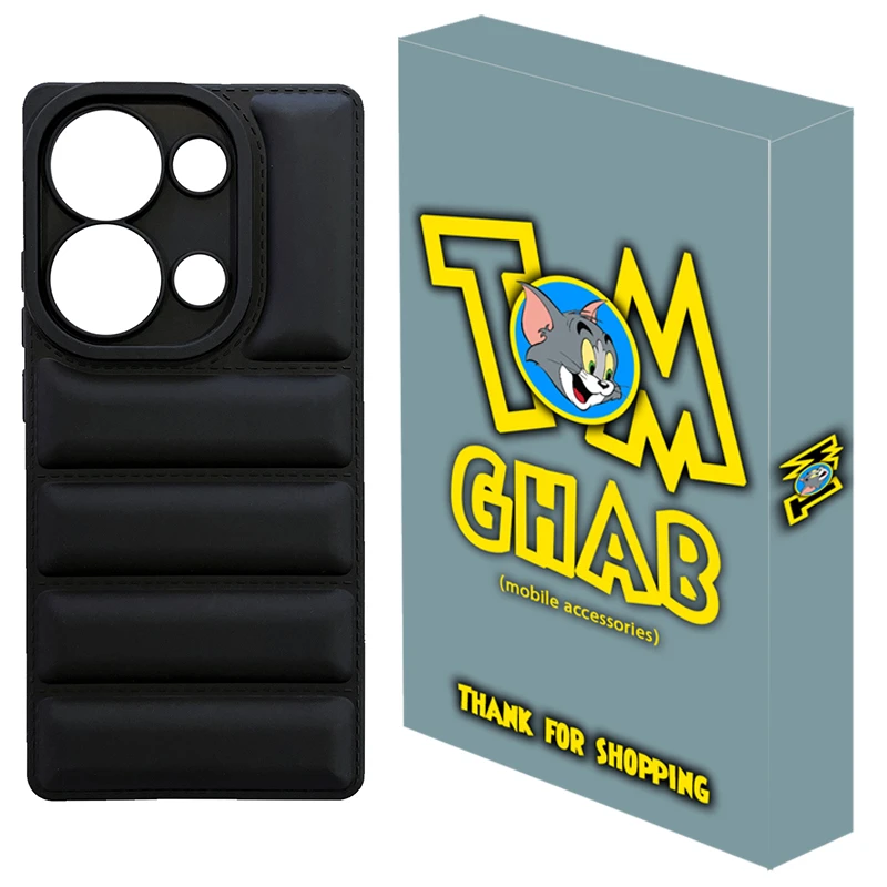 کاور تام قاب مدل PUFF مناسب برای گوشی موبایل شیائومی Poco M6 Pro 4G