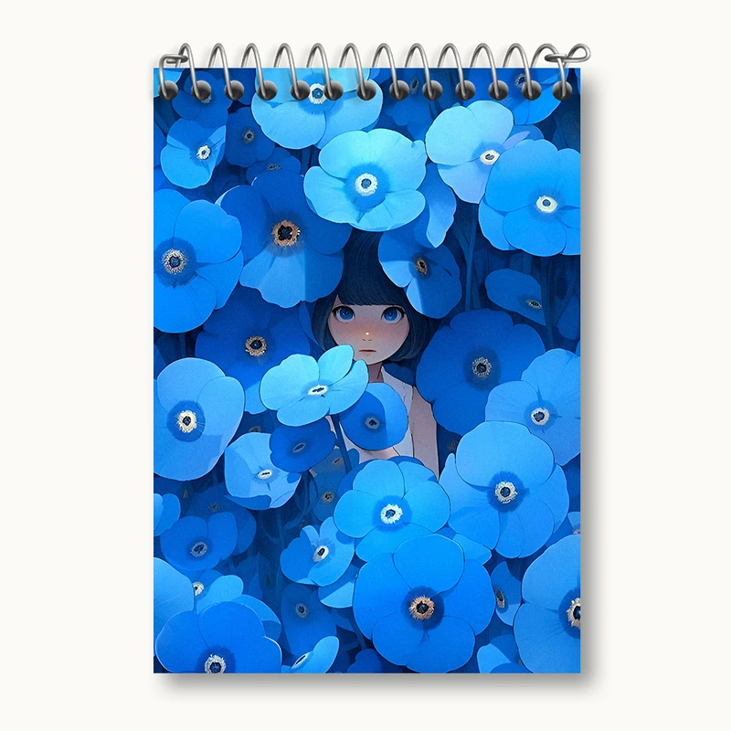 دفتر یادداشت 50 برگ خندالو طرح دخترانه کد N3494