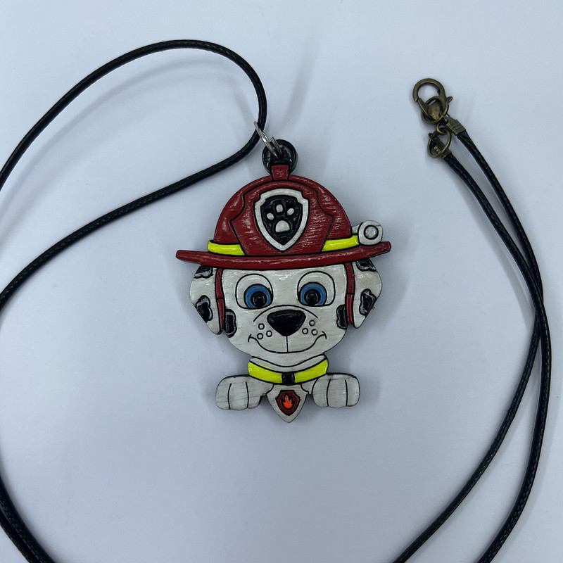 گردنبند دخترانه مدل سگ های نگهبان کد 200