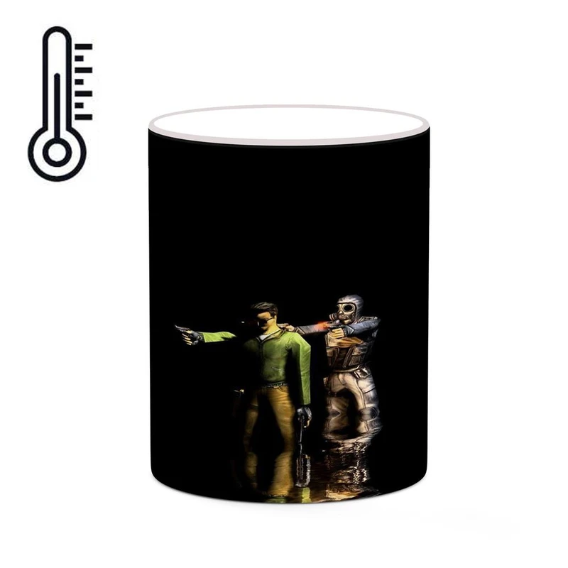 ماگ حرارتی کاکتی مدل بازی کانتر استرایک Counter-Strike 1.6 کد mgh28079